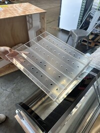 6 pan Counter top popsicle Freezer Display 220v RTD-122L-1P