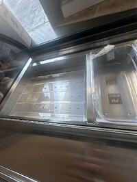 6 pan Counter top popsicle Freezer Display 220v RTD-122L-1P