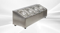 4 container 1-6 seasoning box condiment station CS16-4S