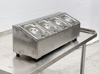 4 container 1-6 seasoning box condiment station CS16-4S