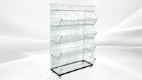 5 layer Grid Shelf Shelves Retail Display 36*19*55