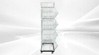 5 layer Grid Shelf Shelves Retail Display 36*19*55