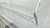 5 layer Grid Shelf Shelves Retail Display 36*19*55