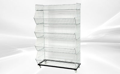 5 layer Grid Shelf Shelves Retail Display 36*19*55