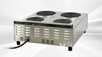NSF Four Burner Heavy Duty Electric Hot Plate hotplate FG-04A