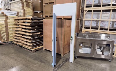 Walk In Freezer White Door With Frame NSF DOO5L