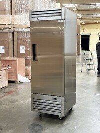 NSF Reach In One Door Freezer SS interior AKF-06881