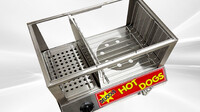 NSF Commercial Hot Dog Steamer Warmer HDW100
