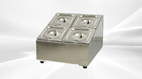 4 container 1-6 seasoning box condiment station CS16-4