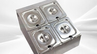 4 container 1-6 seasoning box condiment station CS16-4