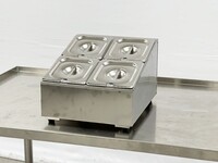 4 container 1-6 seasoning box condiment station CS16-4