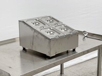 4 container 1-6 seasoning box condiment station CS16-4