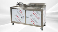 64 ins Portable Food Truck Station 4 compartment sink PO60-4