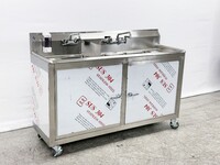 64 ins Portable Food Truck Station 4 compartment sink PO60-4