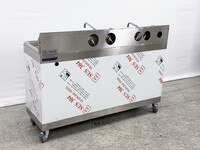 64 ins Portable Food Truck Station 4 compartment sink PO60-4
