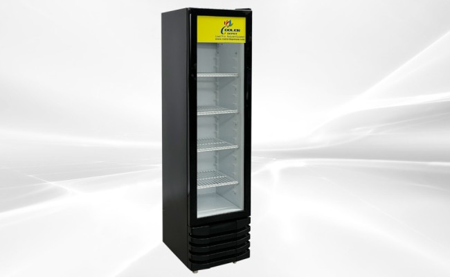 NSF  Drink Merchandiser Narrow glass door refrigerator LC-160A
