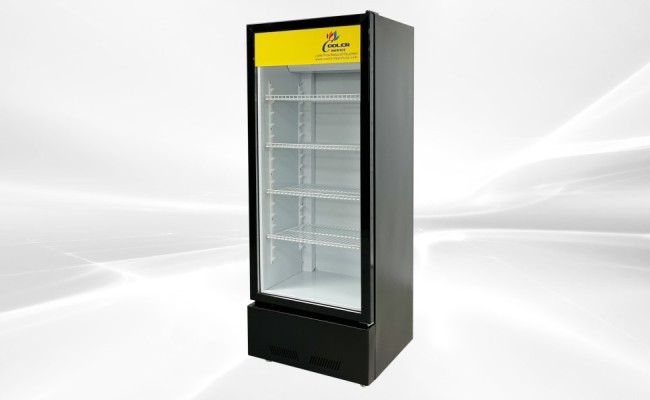NSF 64 inch high glass door refrigerator LC320A