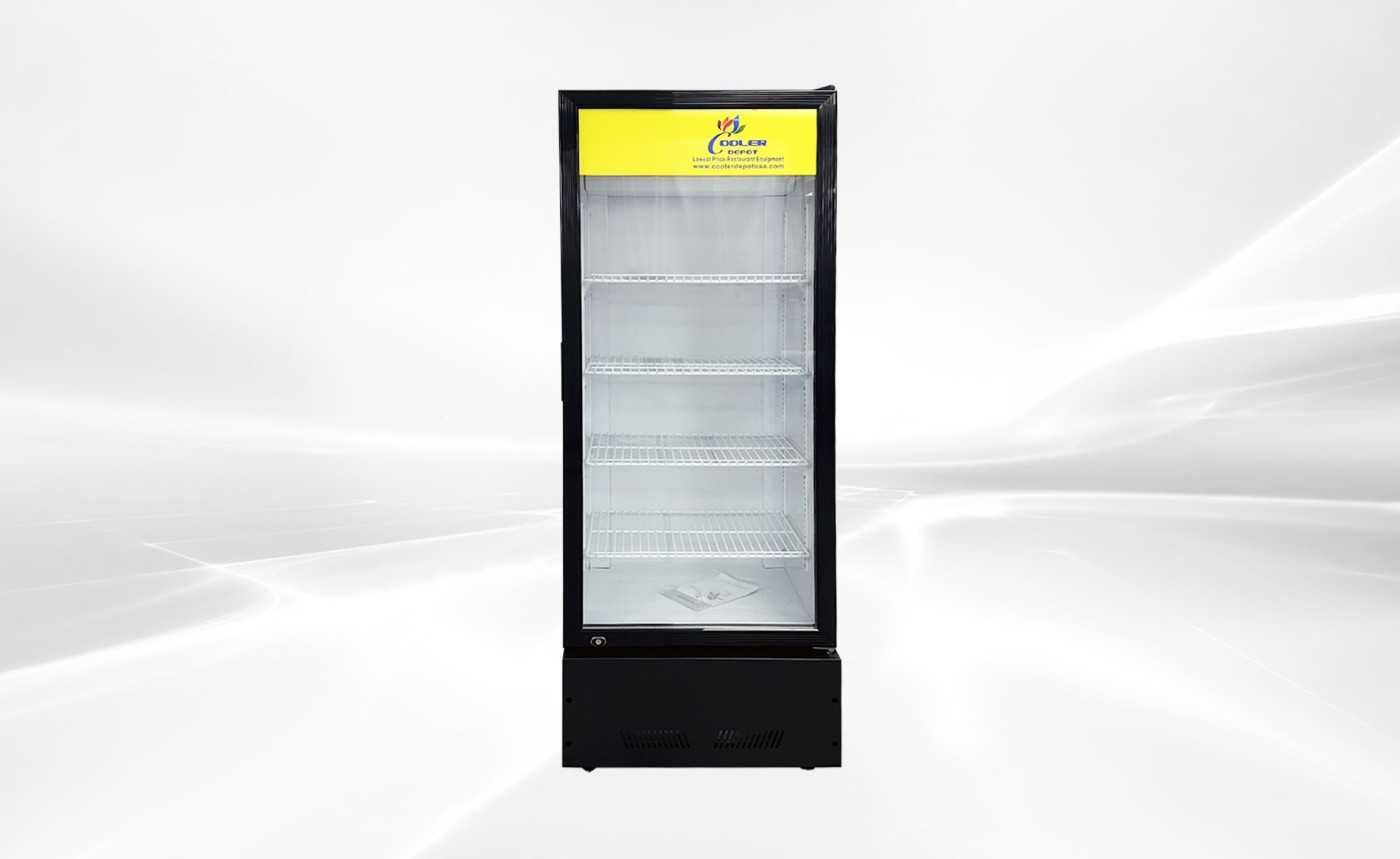 NSF 64 inch High Glass Door Refrigerator LC320A