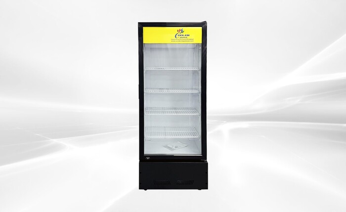 NSF 64 inch High Glass Door Refrigerator LC320A