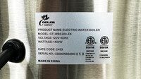 NSF 25 L Commercial Electric Water Boiler CF-WBS280-EK