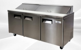 72 inches  top two door  Sandwich Prep Table NSF XSP72-2
