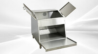 NSF 26 G Commercial Grade Gallon chips chip warmer FZ-14A