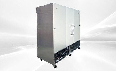3 GlassDoor Stainless Steel Commercial Refrigerator NSF CD-84RG