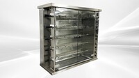 NSF 25 Chicken Commercial Rotisserie Oven Machine Gas KJ-5
