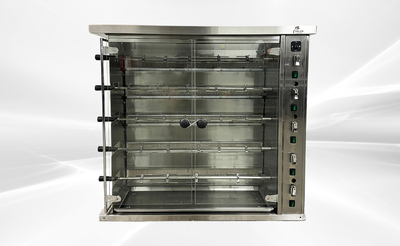 NSF 25 Chicken Commercial Rotisserie Oven Machine Gas KJ-5