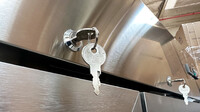 NSF 2Glass Door Stainless Steel Commercial Freezer CFD-2FFGSS