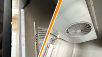 NSF 2Glass Door Stainless Steel Commercial Freezer CFD-2FFGSS