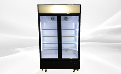 NSF 47 inches Two Glass Door Refrigerator SC-730