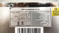 NSF 47 inches Two Glass Door Refrigerator SC-730