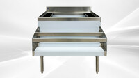 29 x 36 ins Underbar Ice Bin 2 Bottle Holders CS-ICB-36