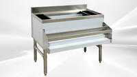 29 x 36 ins Underbar Ice Bin 2 Bottle Holders CS-ICB-36