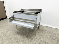 29 x 36 ins Underbar Ice Bin 2 Bottle Holders CS-ICB-36