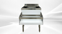 29 x 24 ins Underbar Ice Bin 2 Bottle Holders CS-ICB-24