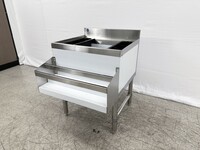 29 x 24 ins Underbar Ice Bin 2 Bottle Holders CS-ICB-24