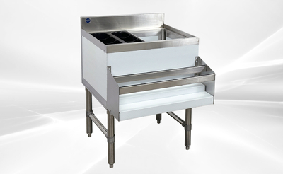 29 x 24 ins Underbar Ice Bin 2 Bottle Holders CS-ICB-24