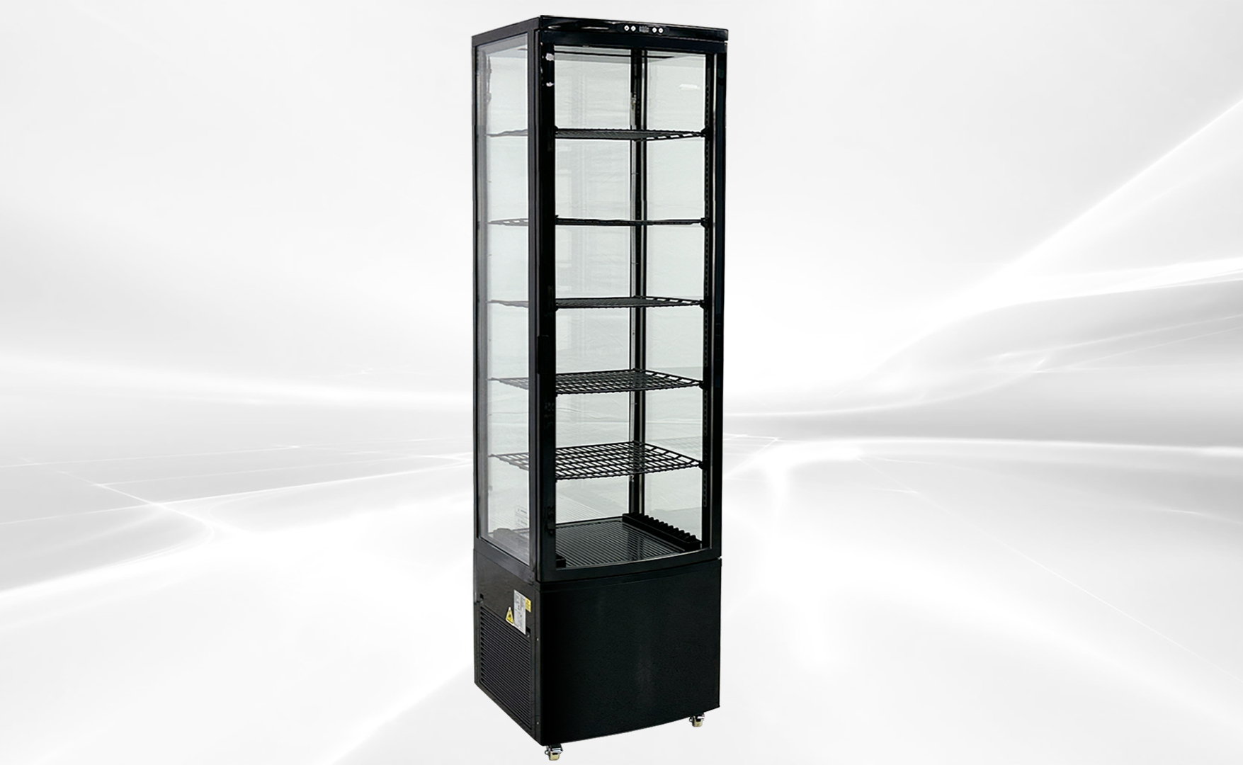 NSF Bakery Case 80 inch refrigerator display CL-308 black