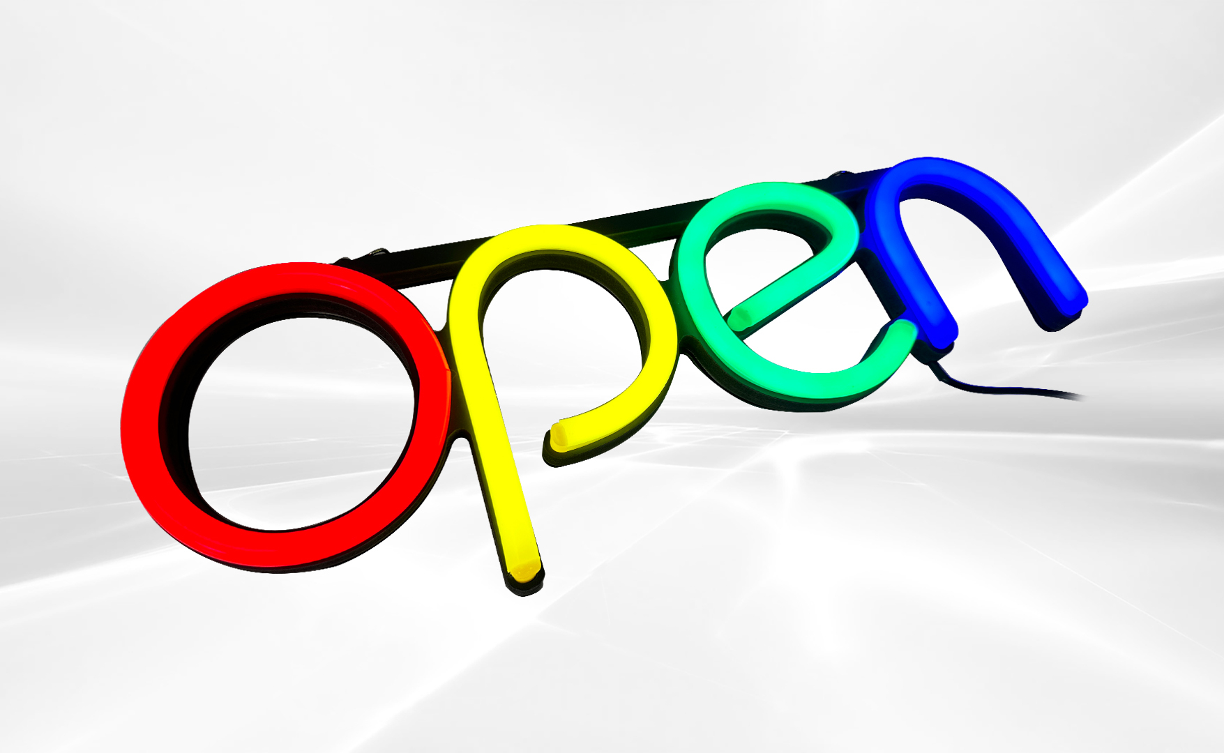 LED Business open sign M18