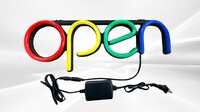 LED Business open sign M18