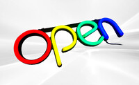 LED Business open sign M18