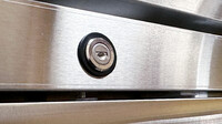 NSF Reach In One Door Refrigerator SS interior AKR-06881