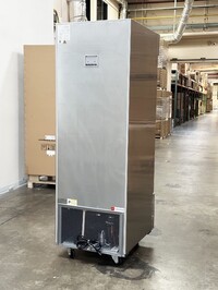 NSF Reach In One Door Refrigerator SS interior AKR-06881