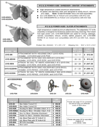 NSF Cheese Grater Attachment UV S -HON DON PSN