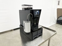 NSF 20-Cup Black Fully Automatic Espresso Coffee Machine 8x