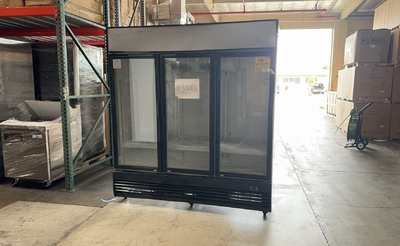 Clearance Beverage 3 Glass Door Merchandiser 74 in NSF 03263