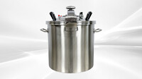 50 qt Quick Pot Stainless Steel Commercial Pressure Cooker DYG50