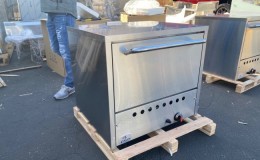 Double Pizza Deck Oven Liquid Propane or gas 32 ins NSF  PO26
